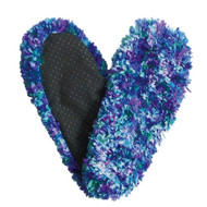 Fuzzy Footies Slippers - Blue/Green/Purple - 60001 - Red Carpet Studios - christophersgiftshop.com