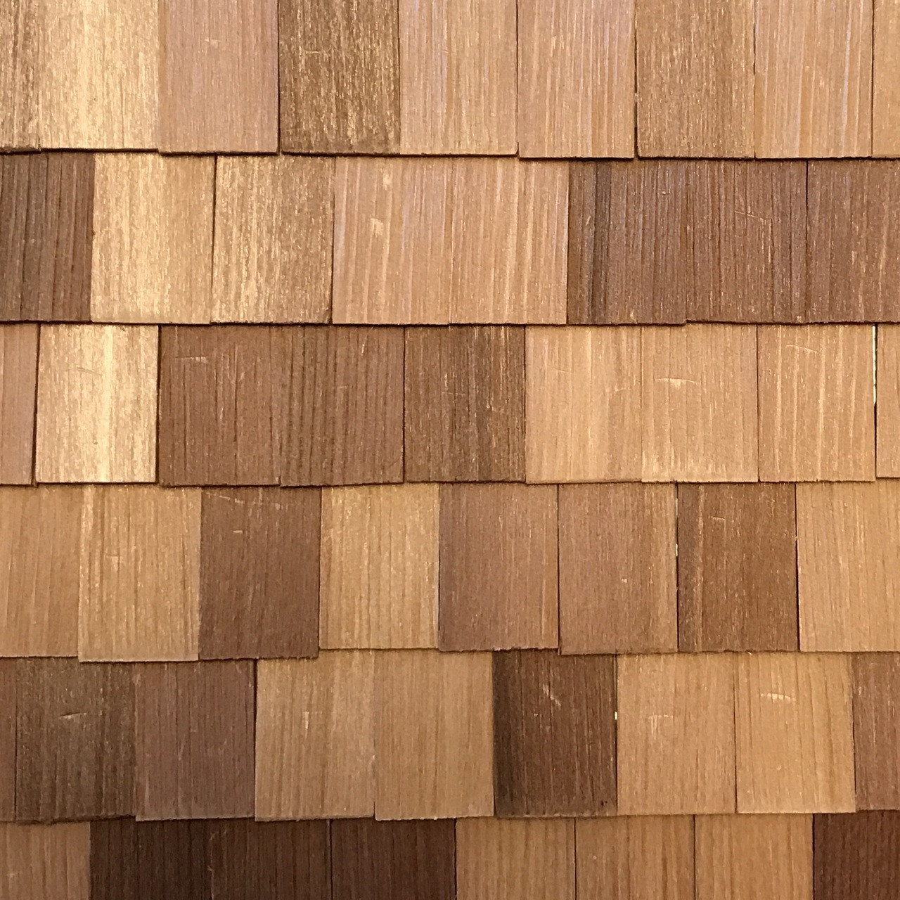 miniature cedar shingles