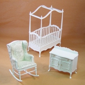 White Painted Changing Table