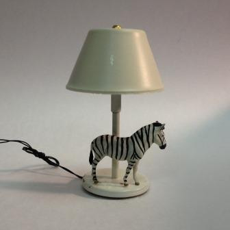 zebra table lamp