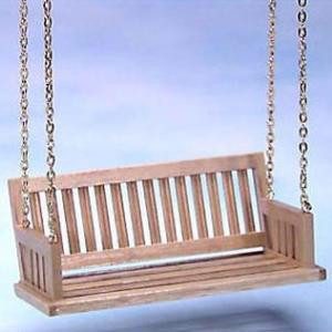 dollhouse porch swing