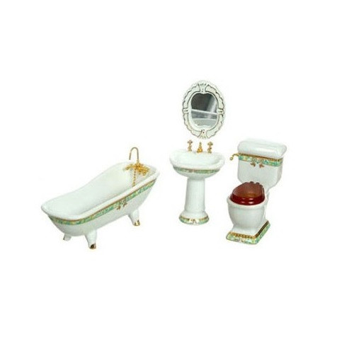 miniature bathroom set