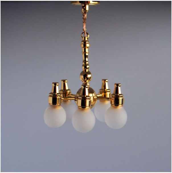 SUTC42S FiveArm BatteryOperated Chandelier (LED) Jeepers