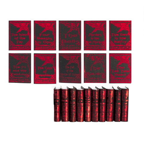 1:12 SCALE MINIATURE BOOK FALL OF THE HOUSE OF USHER EDGAR ALLAN POE