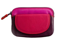 Visconti RB60 Multi Colored Soft Leather Ladies/Girls Key Purse & Key Ring