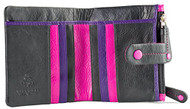 Visconti Mojito M77 Multi Colored Soft Leather Compact Wallet / Purse 3.5" x ...