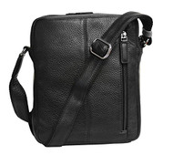 Visconti Tiger KR72 Soft Pebbled Grain Leather Messenger/Shoulder Crossbody B...