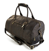 Visconti 16152 Large Quality Leather Travel Duffel Bag