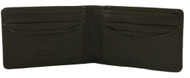 Visconti Ht5 Pocket Size Leather Business and Credit Card Holder (Black)