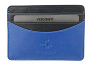 Visconti Lucca Collection LC35 Two Tone Slim Leather ID & Credit Card Holder ...