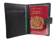 Visconti BD15 Multi Colored Passport Travel Holder/Wallet