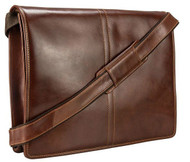 Visconti Vintage-7 Veg Tan Stylish Quality Brown Soft Genuine Leather Messenger Bag Cross-Body VT7