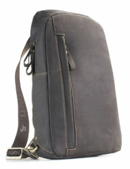 Visconti 16132 Oil Distressed Leather Backpack Bag Rucksack (Brown) [Apparel]