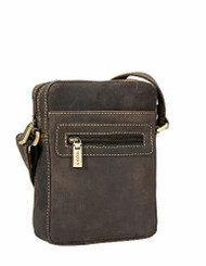 Visconti Distressed Quality Genuine Leather Small Cross Body Bag Messenger Bag Handbag - 16049