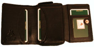 Visconti Heritage -30 Soft and Light Small Leather Trifold Wallet (Brown)