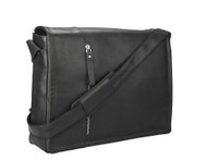 Visconti Oiled Leather Distressed Large Laptop Messenger Bag