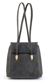 Visconti 18001 Womens Oil Distressed Leather Backpack Bag / Handbag / Rucksack