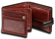 Visconti Atlantis TORINO TR-35 Top Quality Classic Tri Fold Wallet /Coin ID H...
