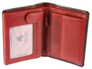 Visconti Waldorf TORINO TR-34 Top Quality Classic Tri Fold Wallet /Coin ID Ho...
