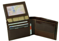 Visconti Mens Large Capacity Quality Classic Genuine Leather Wallet / ID Hold...