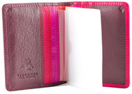 Visconti RB44 Cancum Multi-Color Soft Leather Wallet for Credit, Business, an...