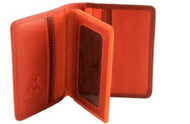 Visconti RB 64 Multi Colored Soft Leather Card/Business Card Holder/Wallet