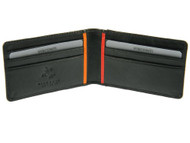 Visconti BD11 Mens Pocket Size Slim Leather Black Business Credit Card Holder...