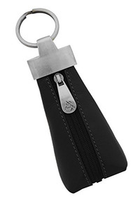 Visconti K10 Leather Key Ring Zippered Coin Pouch