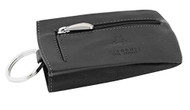 Visconti HTK11 Leather Retractable Key Pouch Sleeve