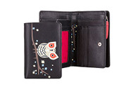 Visconti OL-71 OWL Collection Soft Genuine Leather Womens Wallet / Purse / Cl...