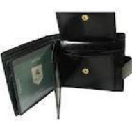 Visconti 457 Milano Mens ID Card Quad Holder Leather Shiny Wallet in Black or...