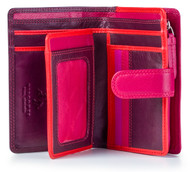 Visconti RB51 Multi Color Soft Large Bifold  Leather Ladies Wallet PURSE Gift Bx