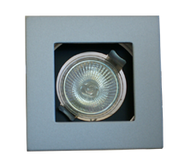 Round baffle designed for round cut hole. Pressed steel, adjustable lamp angle. Lamp recessed depth 20mm. Heat Shield options available.