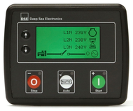 ATS controller module with 3 phase sensing and CANbus