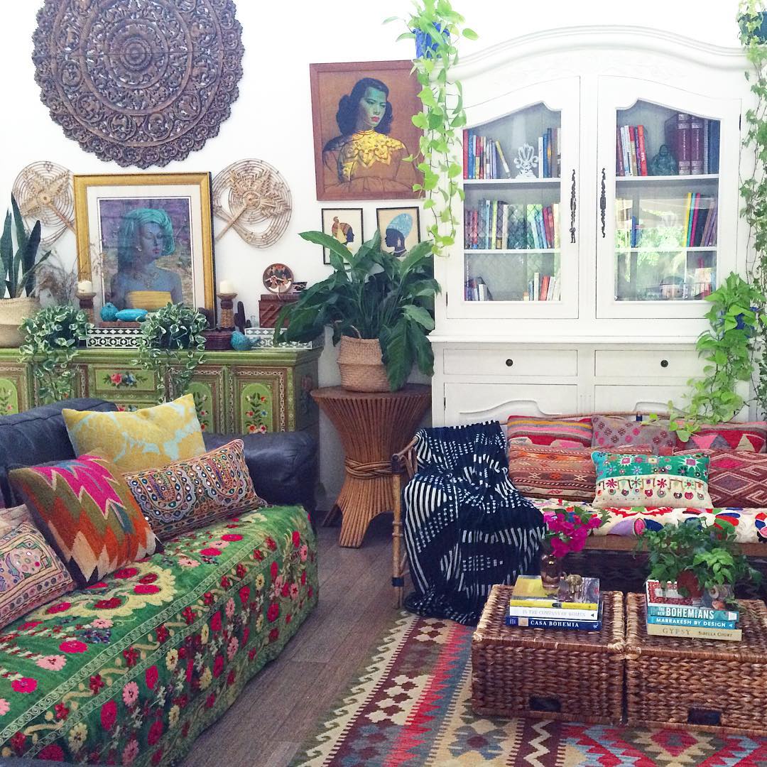 7 Inspirational Boho Living Room Designs You Have to See - Snazzy Switch