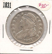 1831 Capped Bust Early Half Dollar
