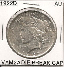 1922 D Peace Dollar VAM 2A