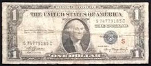 SERIES 1935 A $1 EXPERIMENTAL S VERY GOOD 330758239300