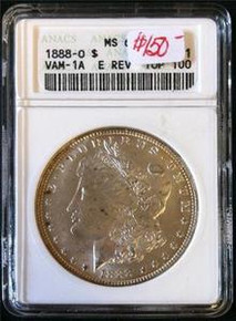 1888-O VAM-1A Clashed E Reverse NGC CERTIFIED MS 61