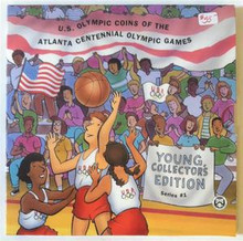 U.S. OLYMPIC COINS OF THE ATLANTA CENTENNIAL OLYMPIC GAMES YOUNG COLLECTOR'S ED