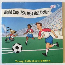 WORLD CUP USA HALF DOLLAR YOUNG COLLECTOR'S EDITION