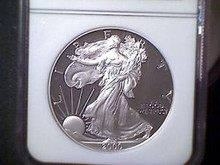 2000 P AMERICAN SILVER EAGLE PROOF PERFECTION NGC ULTRA CAMEO 70 TOUGH DATE