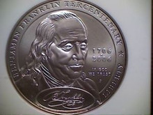 2006 P BEN FRANKLIN S$1 FOUNDING FATHER NGC MS 70
