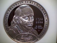 2006 P BEN FRANKLIN S$1 FOUNDING FATHER NGC PF 70 ULTRA
