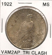 1922 Peace Dollar VAM 2AP MS