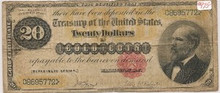 1882 $20 Gold Certificate GOLD COIN RARE NOTE