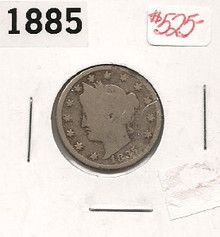 1885 Liberty Nickel KEY RARE DATE LOW MINTAGE G