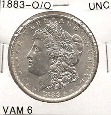 1883-O Morgan Dollar VAM 6 O/O High