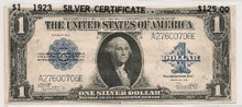 1923 $1 Silver Certificate 330307759517