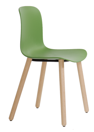 Flux 4 Leg Wood Guest Chair